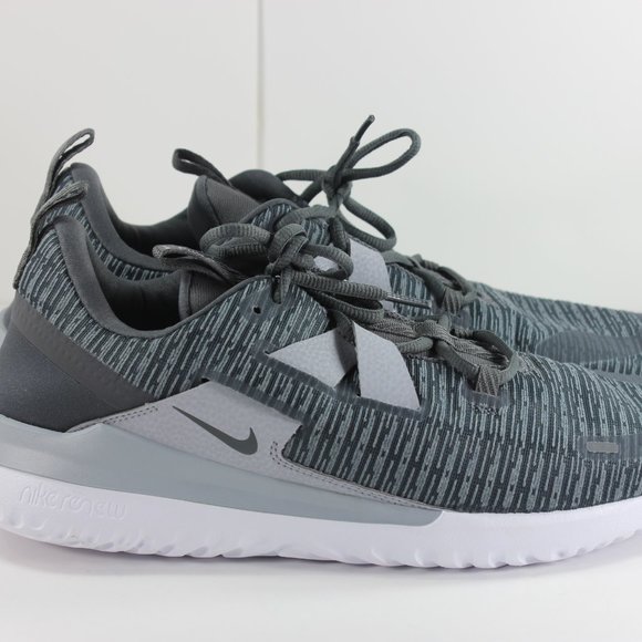 Nike Men's Renew Arena Running Shoes Gray Size 11 - Picture 4 of 8